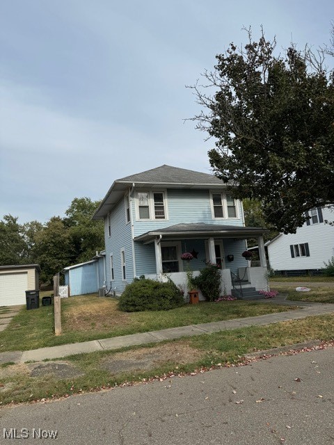 Spacious 2-story home with 3 BR’s; 2 full baths; first floor family room. Seller has used a portion of the 13’x27’6” living room as
a dining room, leaving plenty of room for the living room area. Central vac in the home was never used by the seller; not
warranted. All appliances will stay and are not warranted. Truly a home to enjoy especially with the large fenced back yard accessible from the attached 22’x27’ garage.