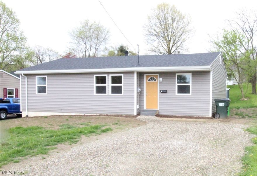 Ready to move in!  This nicely updated three bedroom home is ready for a buyer.  Updated, vinyl siding, windows and roof are visible from the outside.  Inside you will find hardwood floors in the living room, hallway and two of the bedrooms.  New kitchen cabinets and countertops, fully equipped with microwave, stove, dishwasher and refrigerator. New vinyl flooring in the family room, located at the back of the house with easy access to the back yard, small storage shed included.  This home has already had a full general home inspection, termite, radon and mold inspection.  All inspection results are available to all upon request.