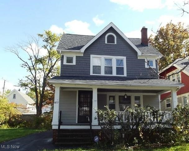 Beautiful Colonial in Cleveland Heights with newer kitchen with granite counter tops, appliances. custom tile work, plenty of cabinets and storage space. The home has newer vinyl windows, largoe living room with built ins around decorative fireplace, a first floor family room, four spacious bedrooms and 2 1/2 bathrooms. The owner suite has its own on suite bathroom, inviting front porch for summer enjoyment and huge yard with this property. Call today for a Tour!