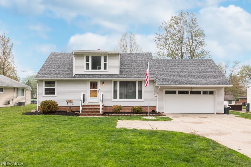 Move right into this beautifully updated 3-bedroom home in the highly desired Brecksville-Broadview Hts school district.  As you arrive the curb appeal shines through the new vinyl siding(2022) and the new tear-off roof(2023). The first floor is open and full of natural light featuring all new LVT flooring & freshly painted in modern neutral tones. The large eat-in kitchen features solid wood cabinetry, ample storage & includes all of the stainless-steel appliances. The remodeled bath features new tile flooring, tile shower surround & is complimented by a new vanity & fixtures. Two generous sized bedrooms with plenty of closet space complete the first floor.  Upstairs makes for an incredible owner’s suite with its large dormer & ample storage.  The newly finished basement(2022) offers a great space for entertaining & large family gatherings.  With warmer weather here you can enjoy your morning coffee on the oversized rear deck overlooking your raised garden beds. Centrally located & minutes to the freeways. Don’t miss this great opportunity on this truly turn key property.