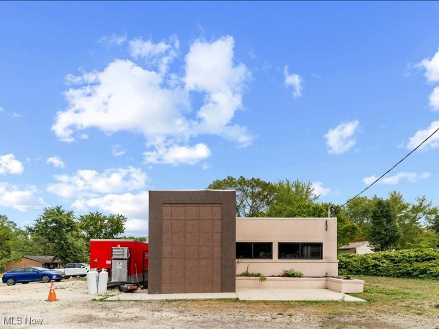 Prime commercial building on busy Massillon Road (SR 241). Zoned for restaurant/bar, this 3,744 sq ft property is a clean shell ready for your custom build-out. High traffic, great visibility, and endless potential to bring your vision to life. Solid block construction with high ceilings provides a strong framework. Open layout makes designing easy. A rare opportunity on a busy street call for a showing today.