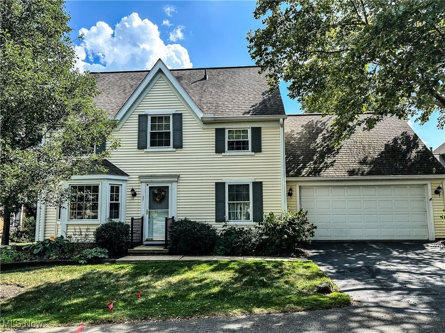 Enjoy the perfect blend of convenience, comfort, and charm in this stand-alone townhouse just steps from Historic Downtown Hudson’s shops, dining, and community events. This thoughtfully designed home offers a highly desirable first-floor primary suite and main-level laundry...ideal for easy living.

Step inside to a light-filled great room with soaring ceilings and an open flow to the dining area, perfect for everyday living or entertaining. The spacious kitchen features an eat-in area and ample counter space, making meal prep a breeze. Your first-floor primary suite boasts a walk-in closet and full bath, while a convenient half bath and laundry room complete the main level.

Upstairs, a lofted space overlooking the great room provides a versatile bonus area: perfect for a home office, library, or hobby nook. A second bedroom connects to a Jack-and-Jill full bath, and there’s a charming storage space tucked away on this floor.

Outside, enjoy your private back patio with a privacy fence, great for morning coffee or evening relaxation. The attached two-car garage adds convenience and extra storage.

With its unbeatable location, low-maintenance lifestyle, and smart floor plan, this home is a rare find in Hudson just waiting for you! Schedule your tour today!