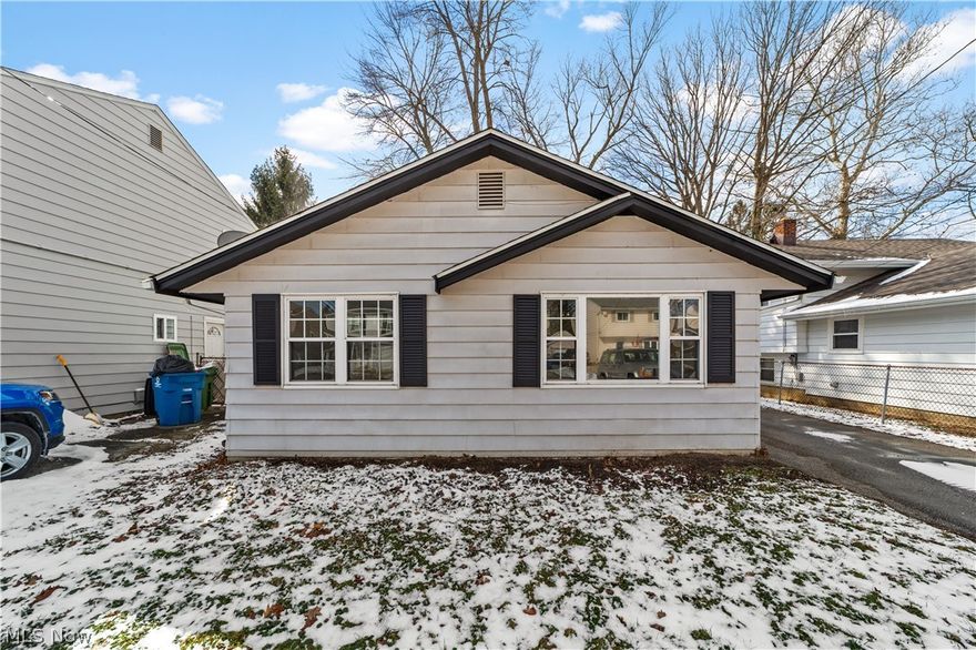 Welcome to 214 Traymore Blvd in Eastlake. A beautifully updated, move-in-ready home with stunning views of Lake Erie at the end of the street. This charming 3-bed, 1-bath home offers modern updates, comfortable living spaces, and a fantastic location.

Enjoy a bright interior featuring a remodeled kitchen and bathroom (2021), fresh paint throughout, new carpet, along with new windows from Apollo that enhance both comfort and efficiency. The layout is warm and inviting, perfect for everyday living.

The partially finished lower level adds valuable flexibility with two finished rooms ideal for a home office, kids’ playroom, hobby space, or guest area.

Outside, the property includes a large detached two-car garage complete with a new garage door and opener, offering excellent storage and convenience.

Located on a quiet street with Lake Erie views just a short walk away, this home blends updates, charm, and location into one great package.

Truly move-in ready! Come see all that 214 Traymore Blvd has to offer.