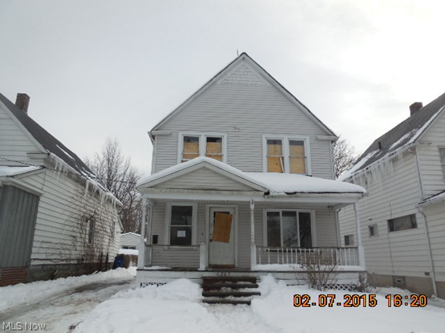 This is a Freddie Mac/Homesteps foreclosure property being sold as is. Freddie Mac has now implemented a new 20 day first look program for home owners to be able to purchase a property without competition from investors. HomeSteps offers an allowance up to $500 to homebuyers towards the purchase of a home warranty of their choice. It is the homebuyer’s responsibility to identify and select the home warranty company and plan. Investors are not eligible for the home warranty. * Three bedroom colonial in need of total interior rehab. No kitchen or bath. Newer vinyl siding and windows. 2.5 car garage with 20x20 loft area, heat, 220 line and fully insulated. Great for the car buff. Good investment opportunity. Pre-quaification letter and/or proof of funds required with a offers.