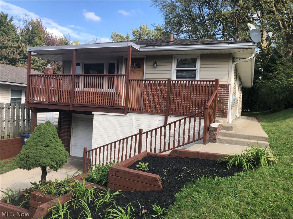 Nice Ellet area...One block from Newly built Hatton Elementary School...This 3-4 Bedroom raised Ranch has a large kitchen with Oak Cabinets built in Range top and oven... Family Room can be 4th Bedroom... 2 Full bathrooms..... attached garage with opener & hot/cold water