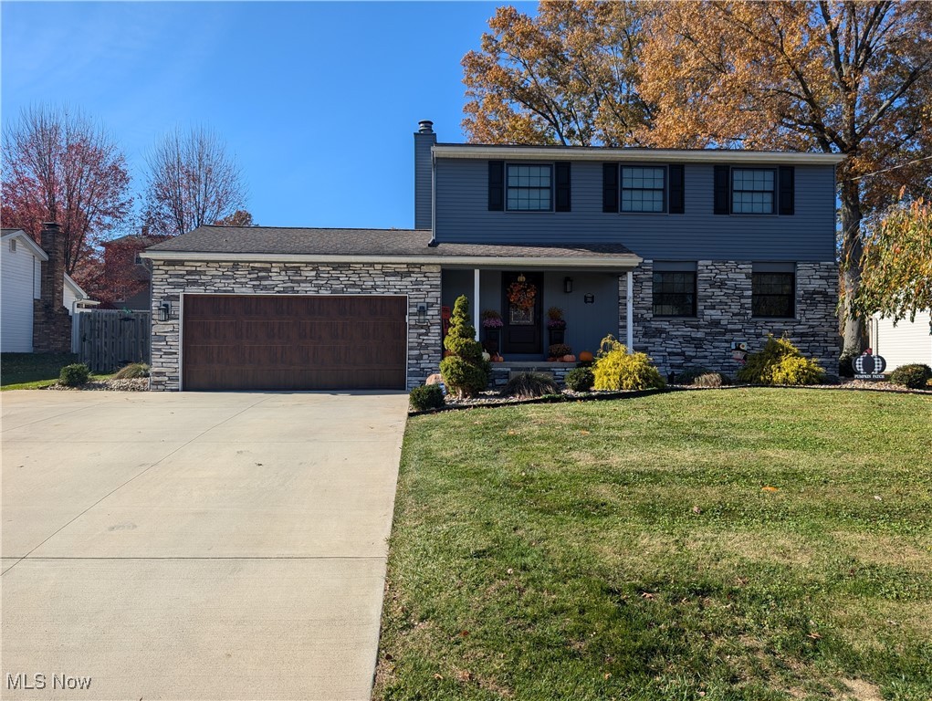 WOW! Take a look at this absolutely stunning four bedroom, two and half bath home. Located in the quiet Village of McDonald, 350 Nebraska Ave has an endless list of updates for those looking for a turn key, move in ready home. You'll be immediately intrigued by the breathtaking stonework and wood style garage door that give the highest level of curb appeal. Inside, you'll find brand new Life-proof floors throughout the first floor. The beautiful living room fireplace captivates with its rugged natural style stone and elegant wood mantle. Fall in love with your brand new kitchen featuring granite countertops, tile backsplash, new cabinetry, and stainless appliances. Upstairs you'll find the master bedroom and master bath, along with three additional bedrooms and full bathroom. And wait until you step into the back yard! Your home is going to be the new hot spot for friends and family to come enjoy summer! From jumping into your pool from the brand new oversized deck, sipping drinks on your stone patio, to catching some shade under the gazebo, you'll have endless hours spent enjoying your laid out, fenced in backyard. All this, plus an additional bonus partially finished basement! This one will not last long at all. Call and schedule your private showing today! For all questions, please contact the listing agent. Do not contact or disturb the seller!