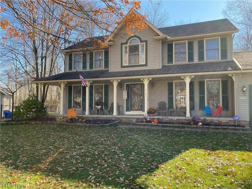 Welcome to 2662 Duquesne Drive, a beautiful 4-bedroom, 2.5 bathroom Colonial home in Stow located on a wooded lot that backs up to Silver Springs Park. This home is located on a quiet cul-de-sac with quick access to Route 8. Close to Fox Den Golf Course, Silver Springs Park and the Hike and Bike Trail.  Available for showings on 12/5/2020