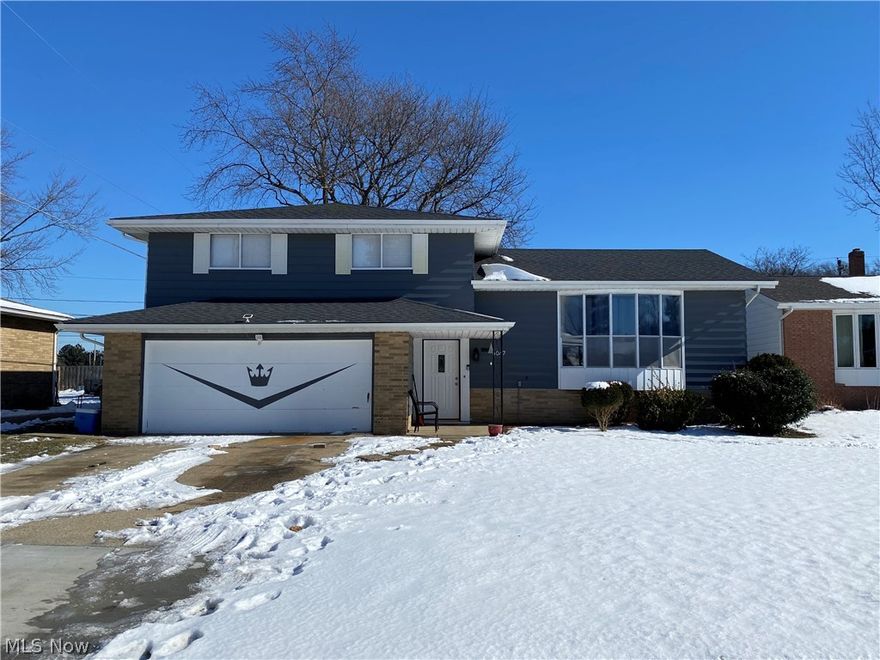 Welcome recently updated Parma Split Level, home features an open floor plan with Lots of space to make your own. Beautiful hardwood floors throughout and a very spacious kitchen complete with tons of kitchen space and granite counter tops. Four very large bedrooms with an abundance of closet space and one full bath with a double vanity. This home has Great space for entertaining as well as a large backyard for entertaining which features wood patio and gazebo. Other updates include: complete roof tear off (2014), Furnace (2017) Ac (2016) Hot water tank (2017). Close to all amenities and highways. Come and see this great opportunity today and call yourself home. Showing start 2/8/2021.