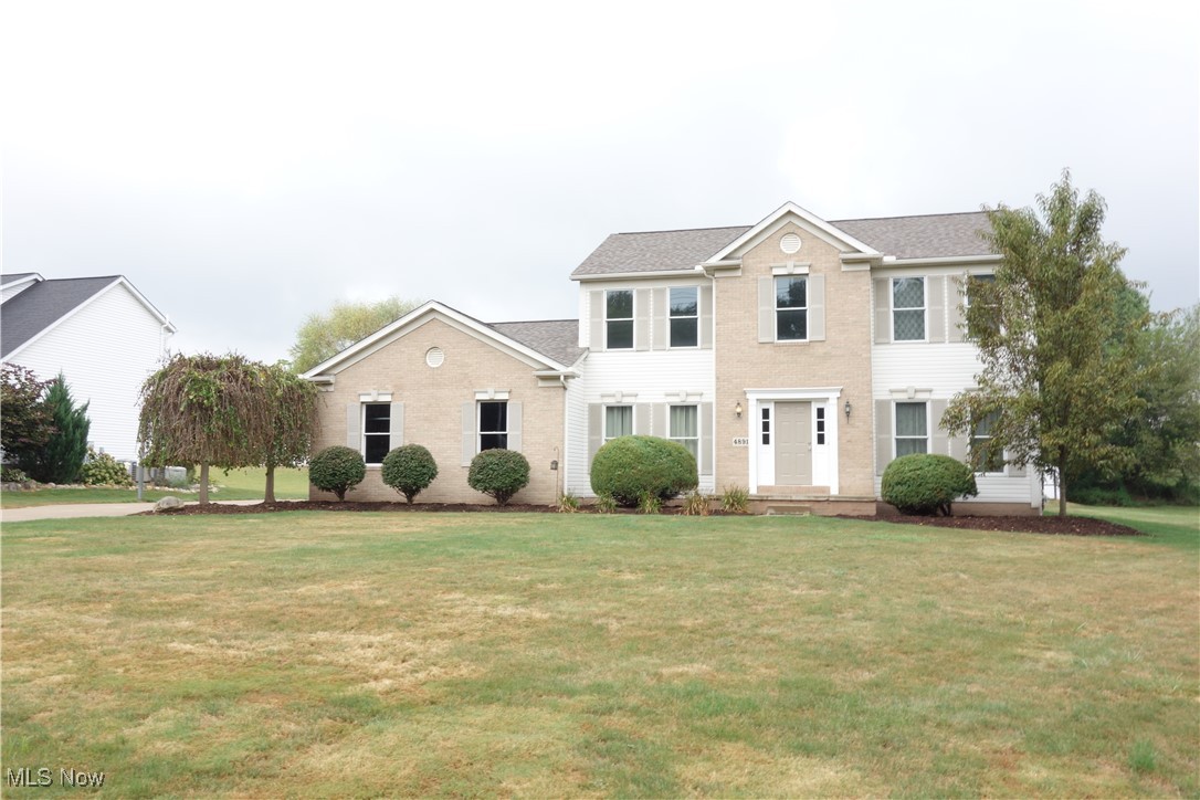 *Beautiful, Elegant & Feels Like New* This Loved & well-maintained "One owner Home" will charm you as you step into the Lovely Foyer! A Contemporary 1st floor "Open Floor Plan" offers 9 ft. ceilings and includes a Jumbo 1st floor Family room that shines w/a beautiful gas fireplace, Perfectly aligned into The "Heart of the Home" Kitchen w/ Newer Granite Countertops & a Perfectly placed Granite Island, Plentiful Cabinetry, Newer Stainless Appliances and A Large eating area w/ Sliders to a stamped concrete Patio & fabulous back yard! Enjoy the Formal Dining area and Large Living room, either room can double as a 1st floor office if desired! 1st Floor laundry w/ Cabinetry And a 1st floor Half Bathroom are strategically located for convenience & Pella Wndws throughout. Beautifully Warm decor awaits in the Master Bedroom Suite w/a Vaulted Ceiling + Full Bathroom w/ large soaking Tub, Shower, Double sink(s) Vanity & Walk-In closet. 3 More Large Bedrooms--all 3 have Brand New Carpeting + a Gorgeous 2nd Full Bathroom. Bonus: Jumbo Recreation Room in the lower Level offers unlimited potential w/ Brand new carpet *Furnace--Central A/C--Hot water tank & Roof approx. 5 yrs. old* AND many more Updates/Upgrades since Build:such as Most Flooring & Paint throughout. The attached 2+ Garage has Bump-out room for extras' + hot & cold water! This Wonderful Home is nestled on a beautiful lot w/a Country-like location and Easy access to Shopping, Dining, X-Way & More.