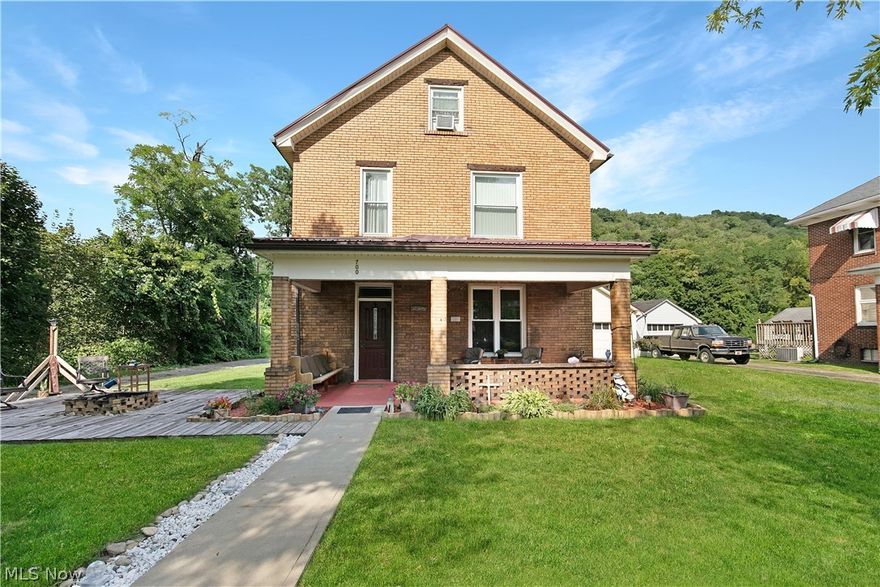 Very well maintained & updated 4 BR/2.5 Bath home features a fully equipped kitchen + formal DR, main floor laundry/mud room, 2 large BR's on 2nd floor & 2 on 3rd floor.  Full basement & detached 2 car garage on level corner lot.   Relax on the comfortable front porch.  Nice curb appeal.