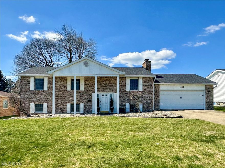 Step inside this spacious 4-5 bedroom, 2 bath bi-level and discover a world of comfort and potential. With over 2,300 square feet of finished living space, this home offers up comfort and versatility. The upper level features a bright living room, dining room, and an eat-in kitchen with ample cabinet space. Enjoy seamless indoor-outdoor living with access to the covered deck from the kitchen. It's the perfect spot for al fresco dining or unwinding after a long day. The primary bedroom boasts new flooring and convenient access to the roomy main bath, which offers dual sinks and a tub/shower combo. Two additional bedrooms complete the upper level. Head downstairs to the nicely finished lower level which features a rec room with a cozy stone fireplace and a dining/bar area, perfect for entertaining. Two flex rooms provide endless possibilities for recreation, work, hobbies or extra bedrooms. Another full bath and a large laundry room with storage add to the convenience and functionality of this space. Outside, the oversized backyard is a haven for outdoor activities, complemented by a large shed for all of your toys, gardening equipment and patio furniture. A heated two-car garage provides protection from the elements. Don't miss the opportunity to live your best life here!