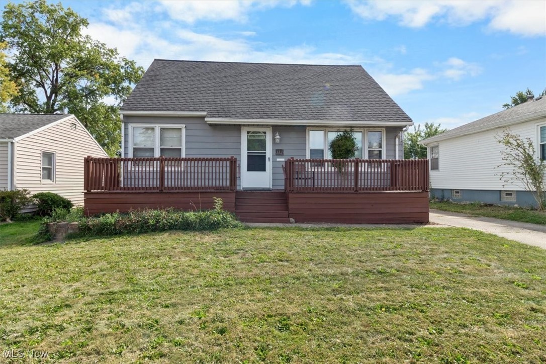 Welcome to this charming bungalow in Elyria! Offering 3 bedrooms, 1 full bath, and a finished basement, this home blends comfort with functionality.
The main floor features a spacious living room with neutral tones, a bright kitchen with ample cabinet space and stainless steel appliances, and two comfortable bedrooms alongside a full bathroom updated with modern tile and fixtures.
Upstairs, you’ll find the expansive third bedroom with hardwood floors and built-in storage, perfect as a primary suite, home office, or flexible living area. The finished basement provides even more usable space a Large finished family room and includes a roughed-in second bathroom, offering the potential for future expansion.
Outdoor living is a highlight with an oversized front deck and a large back deck, perfect for entertaining or relaxing. The fully fenced backyard includes a firepit, while a over sized 1-car detached garage and storage shed give you all the room you need for vehicles, hobbies, and equipment. One Year Home Warranty included for buyers peace of mind.
Located near parks, schools, and just minutes from shopping and highways, this bungalow is a fantastic opportunity to own in Elyria.