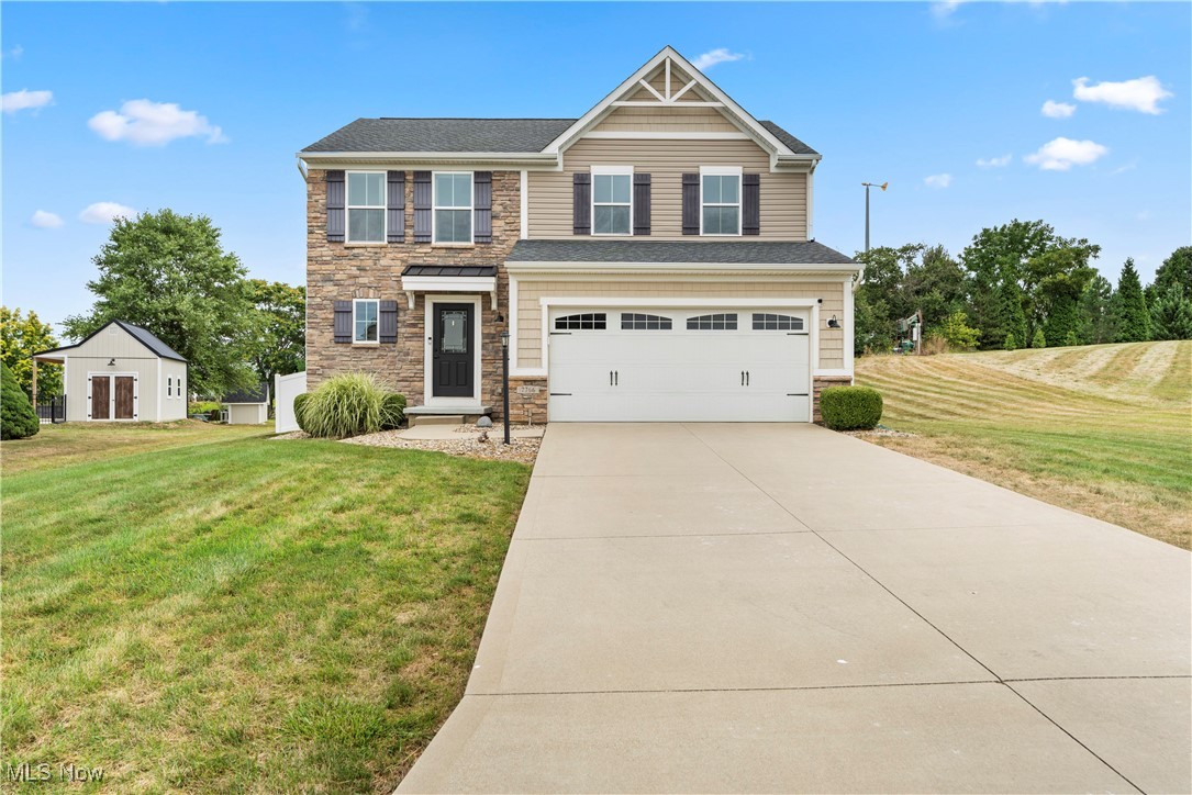 Welcome to 7766 Fiddler Court, a well-maintained 3-bedroom, 2.5-bath home located in Plain Township within the Plain Local School District. Offering 1,800 square feet of living space, this property features a bright and inviting layout with abundant natural light throughout. The home sits on a large lot with a newly installed white vinyl privacy fence (Nov. 2024), creating a private backyard setting ideal for entertaining and relaxation. The spacious master suite includes a walk-in closet and a full bathroom. Additional highlights include a newly installed Kinetico K5 reverse osmosis drinking water system (Nov. 2024). An unfinished basement provides potential for future expansion. Conveniently located near schools, parks, Washington Square, and Oakwood Square, this property presents an outstanding opportunity to own a quality home in a desirable location. Agent owned.