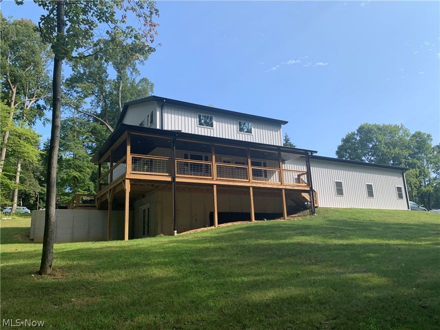 Newly built home finished in January 2021 offers peace and quiet in the outskirts of Zanesville. Driveway to home is at the end of a cul de sac. sitting on almost 2 acres. The main floor and 2nd story offer 2000 sq ft of living space, the partially finished basement is approximately 1280 sq ft. There is another full bathroom that is plumbed in and ready to finish in the basement as well. It others a large entertainment area and walk out door. The main floor offers a two story great room, first floor laundry and a beautiful kitchen area. The attached 3 car garage is almost 2000 sq ft and is a dream area for any one needing that extra storage space. There is also a large lean to on the back side of the house to park your camper or just more covered storage. Public utilities makes this house a dream home! Call to schedule your showing today! More pictures coming soon!