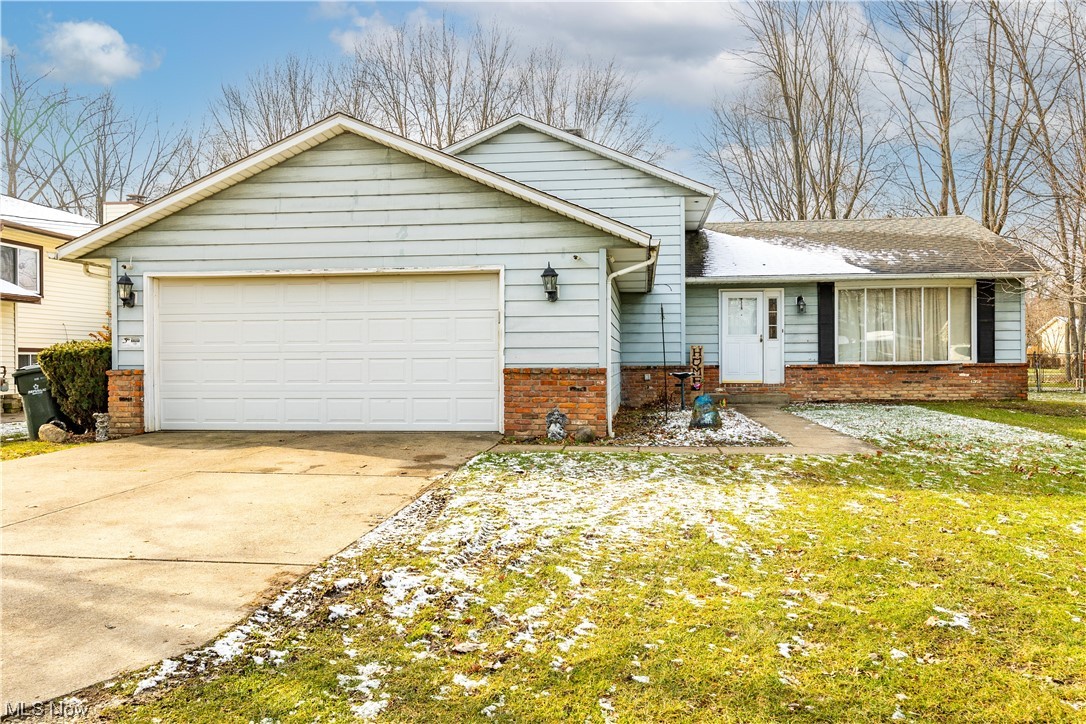 Don't Miss out on owning this 4 bedroom 1 & 1/2 bath home located in North Olmsted with a large fully fenced in backyard for outdoor enjoyment or just relaxing. Walk into the front door & enjoy the Vaulted Ceilings w/natural wood beams. The front bay window allows extra light if you desire.
The large eat-in kitchen flows into the dining room that has a large sliding door that offers light & leads onto the outdoor patio. On the second floor there is 3 spacious bedrooms with a large full bathroom. On the lower level a large family room w/wood burning fireplace for those chilly nights, a half bath, 4th bedroom & large laundry room/mudroom that leads to the attached garage. Some updates include: Bamboo flooring throughout family room & dining room, Furnace 2021, Kitchen appliances approx 2-3 years old, LVT flooring. You are just minutes from I-480, shopping & dining.
Make your appointment today.