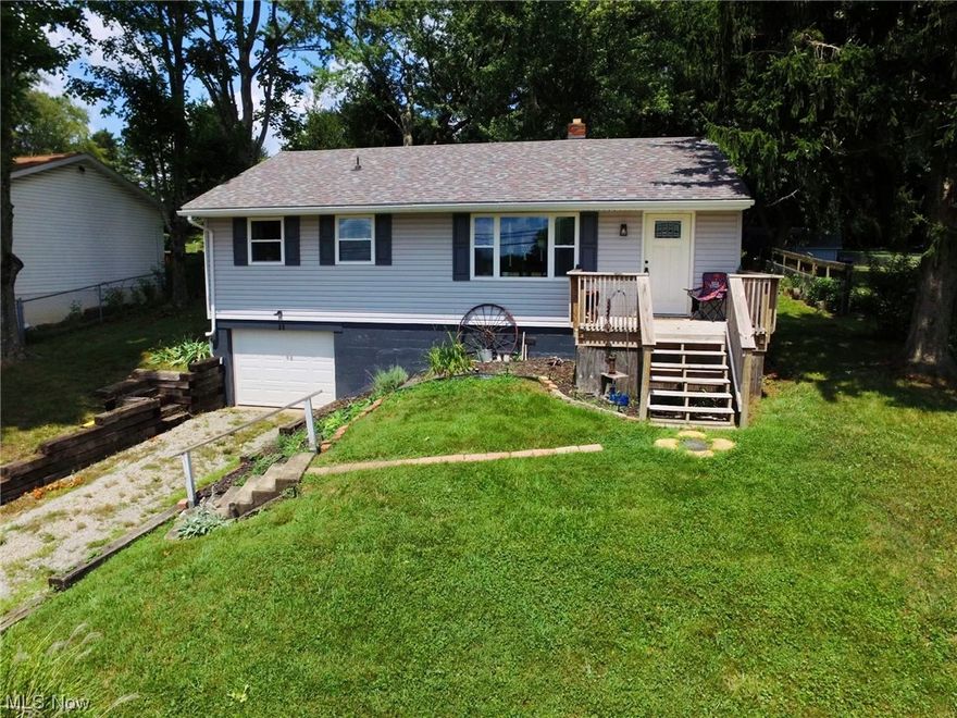 Bring in the New Year in your NEW home!! This Ranch home was completely renovated in 2020 including the windows, siding, roof & HVAC system. 
The spacious living room is welcoming with loads of natural light shining through the newer windows. The kitchen features newer cabinets, granite countertops, and stainless steel appliances. The laminate flooring flows seamlessly throughout entire home. Storage won't be an issue with ample closet space throughout and one car integral garage! Enjoy relaxing in the spacious and private backyard.  This home is move-in ready and only needs one thing...YOU! Home Warranty Included!! Call today to schedule a showing!