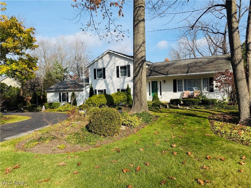 Pride of ownership shows in this 1 owner home. Welcome home to this spacious 4 bedroom 2 full bath 4 level split level in Concord Township on 1 acres with a turn around driveway and 3 car garage with over 3300 s/f. As you walk up to the front door you will notice the love that went into the landscaping. There is a large foyer that leads to living/dinning room with custom made cabinets and shelves. Off the dinning room is the updated eat in kitchen with bench seating and plenty of cabinets for all your storage needs. The large family room  has a wood fireplace. Spend your morning having coffee in the sun room that offers wall to wall windows overlooking the park like back yard. On the same floor you will find the laundry room with plenty of cabinets and a full bathroom. There is also a bedroom or office whichever you may need with a cedar closet and plenty of cabinets. Upstairs are 3 bedroom and full bathroom with jetted tub. There is a finished basement and  2 storage areas. MUST SEE!!!!