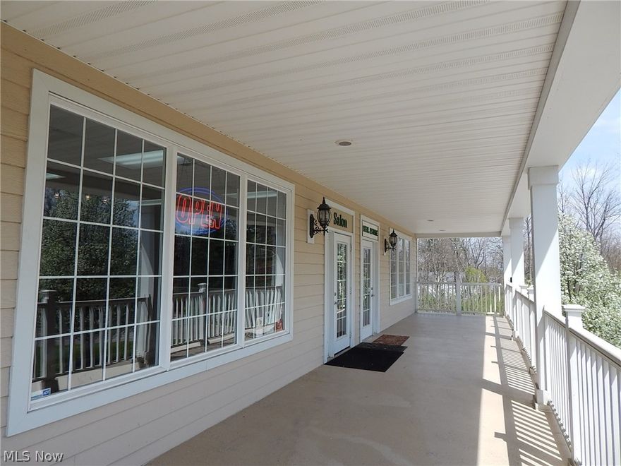 2000 sq. ft. office/retail space in the heart of Richfield, at the Northeast corner of Rt 303 & Rt 21. Close to major interstates (I-77, I-80 Ohio Turnpike, I-271). High-traffic area with a traffic count of 23,160 cars/day.   Former dance studio and prior to that it was a beauty shop.   There is a floating floor in the main room.  There are several other rooms and 2 restrooms. This space is used with Unit F, which is also for rent, but can be rented as one unit or separately.  Also has a back entrance. The rent is $1667.00/month triple NNN, plus $2.50/month CAM charges.  Total rent is $2084.00/mo triple NNN, which includes CAM.  Minimum 1 year lease and will consider additional options.  Immediate occupancy.  FIRST 3 MONTHS RENT FREE W/3 YR. LEASE!!!