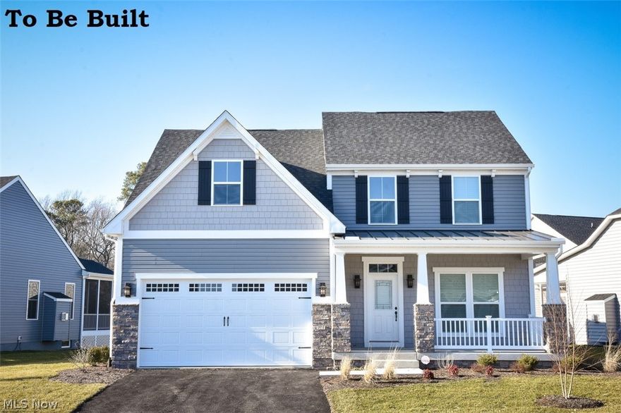 *NEW FLOOR PLAN*Are you looking for first floor living without compromising on space and style?   This new home is located in the ONLY New Home Construction Community in Lake county with a COMMUNITY POOL!   You will love coming home every day to your stunning home with a gorgeous grand entry and 2-story great room!  You will have a large and inviting great room that joins your country style-kitchen that comes complete with granite counter tops, rich nutmeg cabinets, stainless steel appliances, pantry and a huge gourmet island with tons of storage and seating.    You will adore your first floor master suite that has an enormous walk-in closet, walk in shower and double-bowl vanities.  There is a second full bathroom, 2 more bedrooms and a loft with a view of the great room on the second floor.  Warranties on your new home will give you peace of mind.  Your energy efficient home will save you thousands of dollars In operating costs. Close to highways while feeling tucked away in a privat