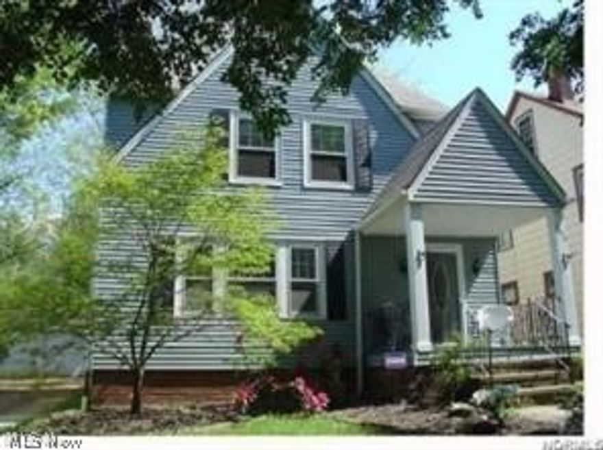 Awesome investment opportunity in Cleveland Heights. Tenant is currently paying $1295 a month rent and tenant pays all utilities including water and sewer. Lease ends in December of 2025. Newer roof installed in 2022.