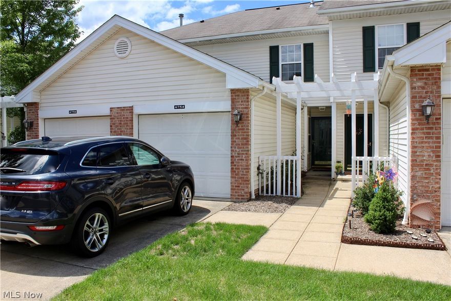 Come on in and enjoy the easy living found here on the dead end street of Quarrystone Lane. This 1 owner, 2 bedroom, 1.5 bath condo is ready for its new owners to enjoy the updated eat-in-kitchen with 2 tier granite counter tops, a beautiful tile back splash and LVT flooring. All the stainless steel kitchen appliances stay. The spacious living room leads out to the 10x12 deck which has just enough privacy yet also looks out to view Smith Road Lakes. A truly wonderful place to relax. Upstairs you will find the nicely sized full bathroom with shower/tub combo and a spacious linen closet. The master bedroom is generously sized with cathedral ceiling to give an even larger feel. Three closets in this room will handle your storage and clothing needs. To round it off, we have another bedroom or office space at the other end of the hall. Laundry is on first floor and washer and dryer do stay as well. The one car attached garage is just a bonus to all the rest.
