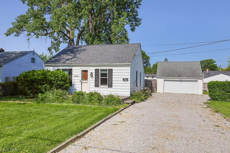 Simple, affordable, and plenty of space... This ranch home sits on a fenced double lot with an extra-large 2-car garage with additional storage space and parking. There is a full deck for summertime grilling and a morning cup of coffee. The interior has ample space with 3 bedrooms, 2 living room areas, a laundry area, and 1 full bathroom, all located on a single floor. There are stainless steel appliances and a French door refrigerator in the kitchen. Located just minutes from the expressway, restaurants, and retailers, this home is super convenient. Call today to set up a private showing.