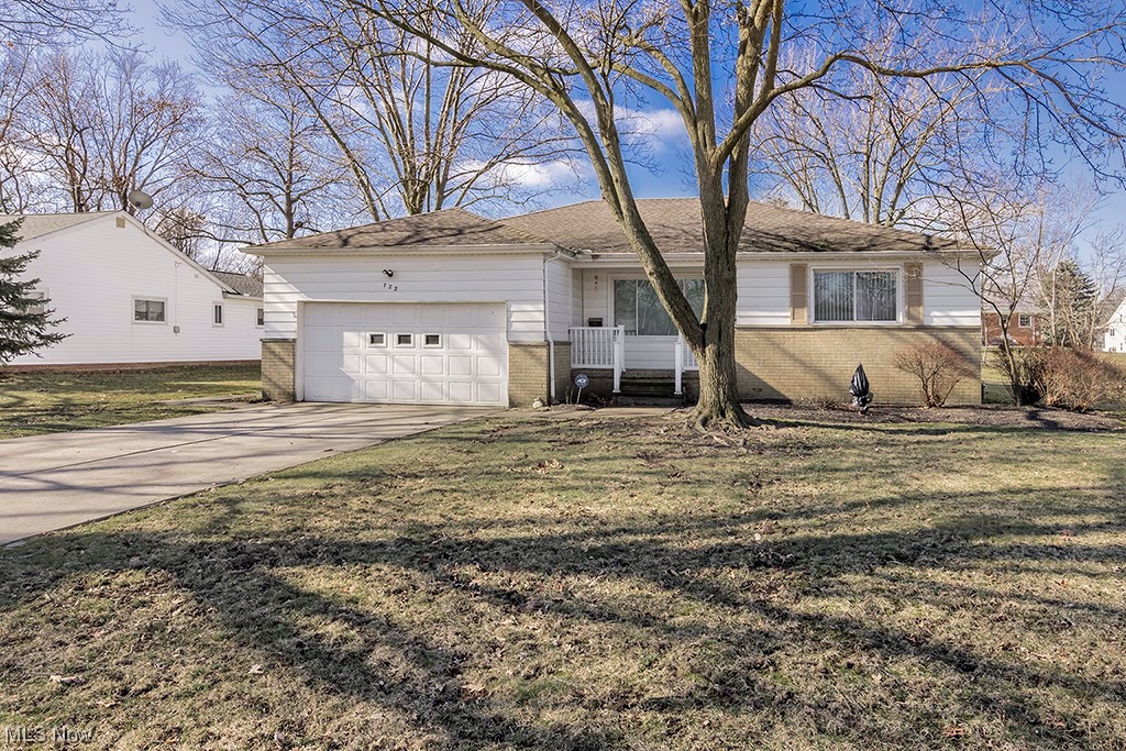 Your opportunity is here to own a HIGHLAND HTS., Three bedroom RANCH home, with TWO full baths (both of them are on the main floor)!! Upon entering, a large inviting living room greets you with beautiful wood flooring which is carried throughout the home. A large Master bedroom with its own updated, full bath and ample closet space is sure to please. Two additional bedrooms share the second, updated full bath. A very spacious, eat-in kitchen with lots of cabinetry, has a sliding door that leads out to the deck which is perfect for outdoor relaxing and entertaining. Accessible from the dining room, you will find a three season sunroom to enjoy our CLE weather! The lower level can use your TLC and imagination. With OVER 1500 SF, this area could be utilized as a gym, playroom, hobby area, office and more! A first floor laundry, two car garage, storage shed, and a large yard (almost .4 acres), complete this wonderful home. This very desirable location is close to award winning Mayfield Schools, dining, shopping, freeways, medical and more!! This seller is not able to make any repairs and the home is priced accordingly for the area.
