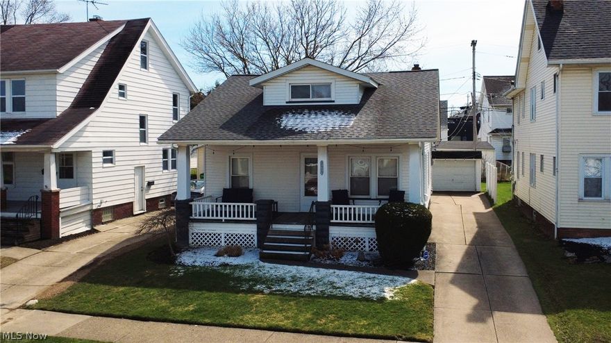 Welcome to this beautifully maintained Cape Cod in Garfield Heights, offering 4 bedrooms and 1 full bath! This charming home showcases timeless character with craftsman-style woodwork, built-ins, and hardwood floors throughout the first floor. The updated kitchen features granite countertops and tile flooring, perfect for everyday living and entertaining. The main level also includes a spacious living room, dining room, two bedrooms, and a full bath for convenient first-floor living. Upstairs, you’ll find a generously sized primary bedroom and a fourth bedroom, with hardwood flooring beneath the carpet ready to be revealed. Major updates provide peace of mind, including a new hot water tank (2025) and newer furnace and central A/C (2023). A wonderful opportunity to own a move-in-ready home full of charm and character!