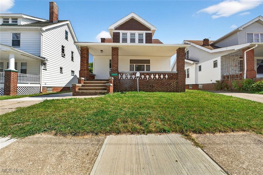 A true "top to tail" renovation! Welcome to 4935 E 109th St. Walking distance to Garfield Park, Daves Market, Garfield Heights High School, the Library, and so much more. This re-imagined home offers so much. Walk up to the front door where you'll see the covered front porch was completely redone. Enter to see an open living room complete with picture windows and fire place. The dining room has original, built-in cabinets. There are 2 bedrooms separated by a completely new, full bathroom with tile shower surround. The open kitchen is complete with appliances, granite counter tops, and access to the back yard and garage as well. Head upstairs where the 2nd floor has been totally reworked to include 2 more full baths and bedrooms. As you're walking through, take note that all the windows are new, giving added efficiency for heating and cooling. The furnace, AC, and hot water tank are all brand new as well. Finally, this home will be delivered Point of Sale violation-free. It is truly ready for its next owner to move in and start enjoying. Schedule today!