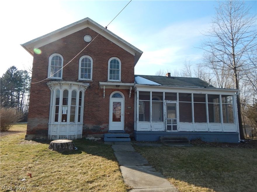 Lovely 4 bedroom century home colonial loaded with old world charm just not found in new construction! Nice sized rooms. Hardwood floors and amazing trim and molding! High ceilings and so much more. Being sold as-is. Call today to arrange for a private tour!