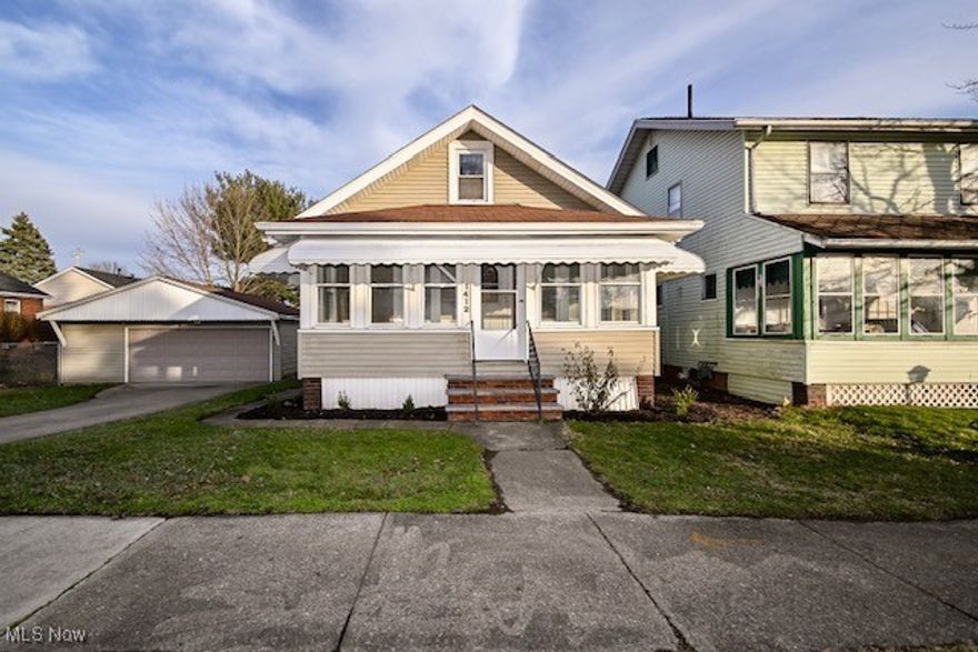 Welcome to 1412 Bellflower Ave. S.W. This home features oversized two car garage, fenced back yard. Ranch home with updated flooring throughout. Freshly painted. Family room with decorative fireplace. Updated bath room. Enclosed front porch. Schedule your showing today!