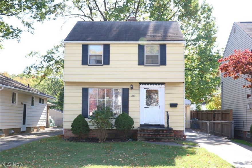 Ready, Set, Move into this charming colonial with three bedrooms and one bath. The kitchen has newer stainless steel appliances with ample counter space and a picture window that overlooks the beautiful fenced in backyard. The kitchen opens up into a large dining area that has plenty of space to host family and friends. The living room is cozy with an electric fireplace that the sellers are leaving for the new owners to enjoy. Upstairs you'll find three bedrooms and an updated full bathroom. The bathroom has modern tile with a mounted cabinet for extra storage. This home also has a partially finished basement that can be used for a man cave, play area, or storage. Hot water tank, furnace, and AC were all replaced in 2013. The home was also professionally cleaned on 11/3 so all that's left to do is move right in! Don't miss your chance to see this perfect home and make it your own.  Schedule your private showing today!