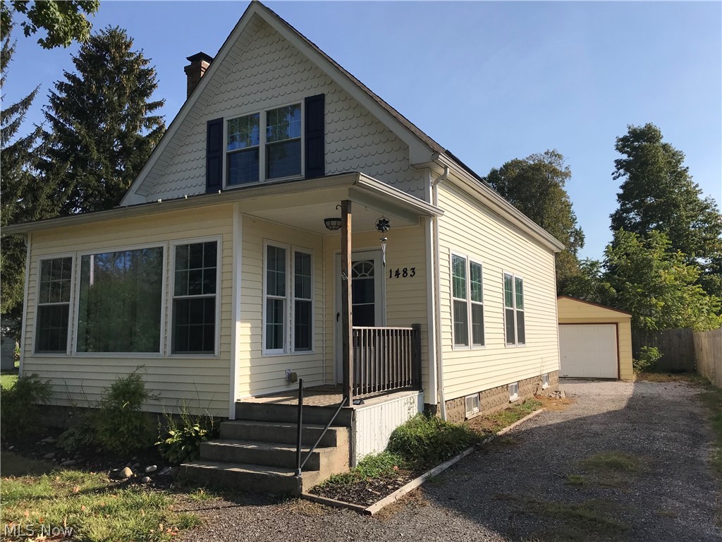 Being sold AS IS...loads of room sitting on double lot. . Awesome Stone Fireplace in Living room...Needs TLC and updating