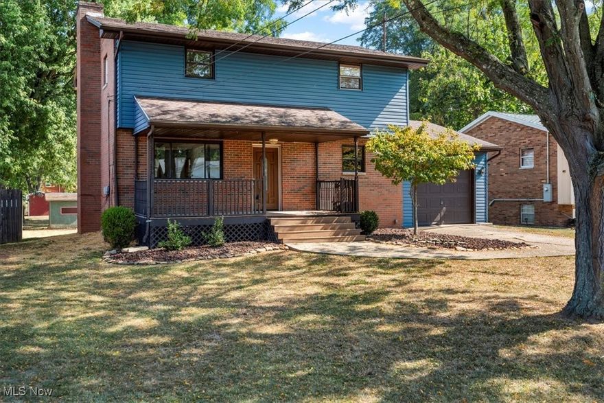 Updated TRADITIONAL two story in established VIENNA  neighborhood. This convenient location offers generous level lot, four bedrooms, two full baths, full lower level with game room and laundry. Single attached garage, maintenance free exterior, oversized back deck and inviting front porch. IMMEDIATE POSSESSION. Seller will install NEW CONCRETE DRIVEWAY, GARAGE FLOOR and SIDEWALK at accepted offer.