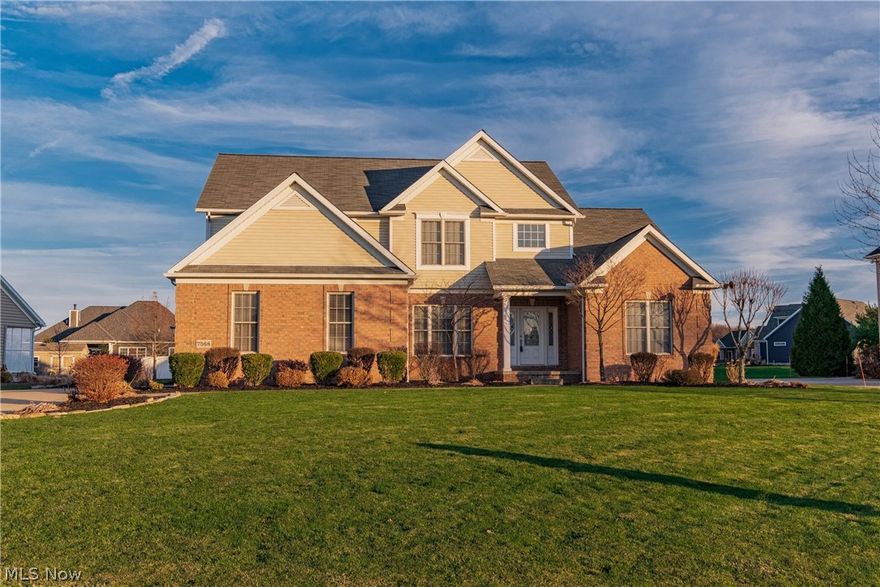 One owner, custom built by award winning Scott McCue Homes. This signature floor plan has it all! As you enter the two story foyer there is a separate office/den. Formal dining room. Two story Great room with stacked windows and corner fireplace. Fully appliance kitchen with hardwood floors, center island, walk-in pantry, granite counter tops and desk. The second level has three additional bedrooms with a loft that would be perfect for the "virtual classroom". The owners suite is on the first level with jetted tub and separate tiled shower. Awesome finished 1700 square feet on the lower level. This home will not disappoint! Move-in condition, close to shopping, airport and interstate.