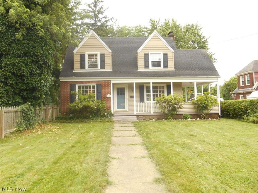 Welcome to this charming home located on a lovely street.  This welcoming abode oozes charm upon entry.  There are stunning hardwood floors throughout the first & second floors.  The kitchen is fully applianced with stainless steel & has Corian countertops.  There is a spacious formal dining room that opens to a lovely great room with a gas fireplace.  There are 2 enormous bedrooms with tons of closet space.  There are 2 full bathrooms.  Don't forget the finished office in the lower level.  Updated mechanicals include new furnace, central air, & hot water tank in 2016.  All of this plus an amazing yard & porch.  Stop looking!  This home is absolutely fabulous!  Call to schedule a showing today!