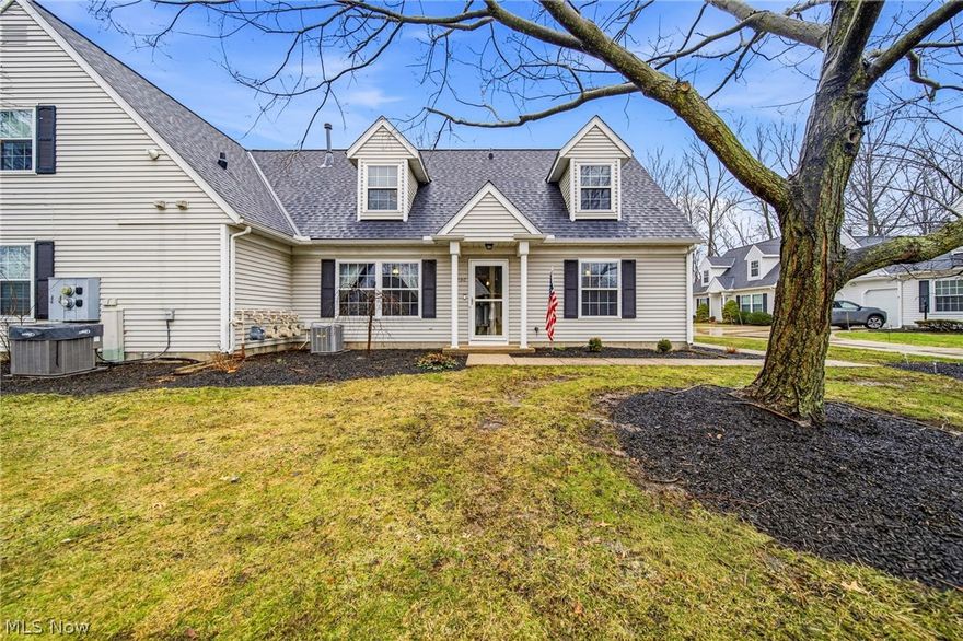 Welcome to this inviting condo located in a quiet, private complex just minutes from the shopping, dining, and amenities the city of Mentor has to offer. The first floor features a fully remodeled kitchen with granite countertops, stainless steel appliances, new flooring, and painted throughout. Windows were replaced in 2016. The spacious living room opens to the dining area and kitchen, creating a comfortable flow for everyday living and entertaining. The first-floor primary suite includes a remodeled bath and a generous walk-in closet. Upstairs, you’ll find two additional sizable bedrooms and a second full bath. Additional highlights include first-floor laundry, ample storage, and an attached garage with a separate storage room. All appliances are included. Enjoy maintenance-free living in this beautiful, tree-lined community.
The sale is contingent on the seller finding suitable housing.