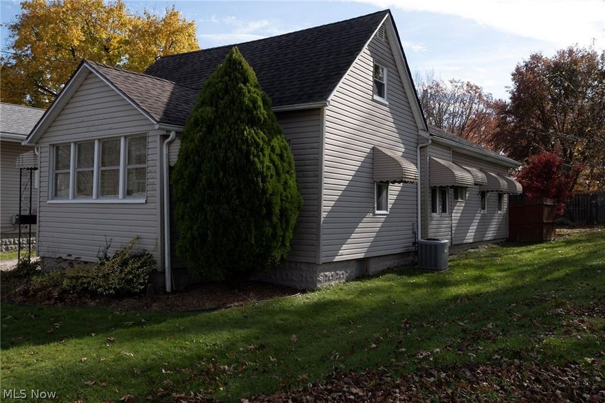 Beautiful Bungalow in Barberton. This home features the following: first floor master bedroom, nice size living room, newer furnace, C/A and electric box, freshly painted, bonus room on second level could be third bedroom. One car detached garage. MOVE IN READY! Cute home for the price.