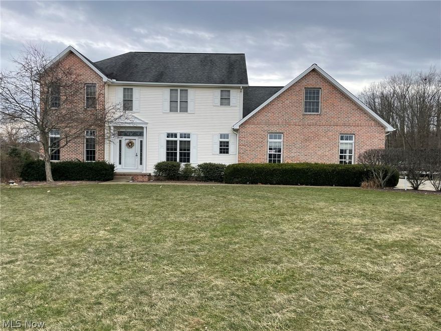 Beautiful home situated on 1.8acres in The Highlands! Turn-key ready home is what you will find, with a lovely color pallet throughout and upgraded finishes to please. The main level of this, four bedroom, 3 1/2 bath home, features an expansive kitchen with stainless steel appliances, Corian countertops and cherry cabinets with sliding glass door to the lovely back yard; a formal dining room; an open concept feel leads from the kitchen to the living room; an office and large mud room. Enjoy the warmth of the living room with the gas fireplace, an amazing built in entertaining center and hardwood flooring. The office also features a brick gas fireplace and beautiful built-in shelves. On the second floor you will find three large bedrooms, bath and a master suite. The master bath features a walk in/tile shower and jetted tub with his and hers sinks and walk-in closet. In addition the second floor hosts a bonus room that is fully finished with sky lights and ceiling fans and ready to beco