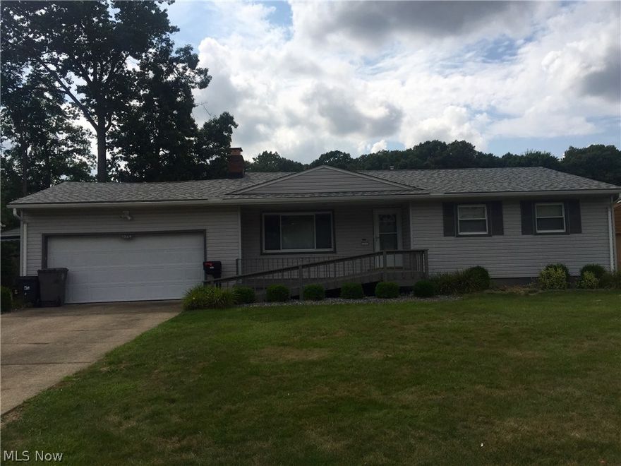 All the big things are done!  Move right into this 1248 sq ft ranch with 3 bedrooms, 2 baths, a full basement and you can make any updates you'd like while you are there. House has newer roof, siding, furnace, central air, hot water tank, drains to street very nice hardwood floors plus 2 fireplaces. 3 nice size bedrooms, huge eat in kitchen and the list goes on. priced under tax value and tons of potential, call today and schedule your showing.