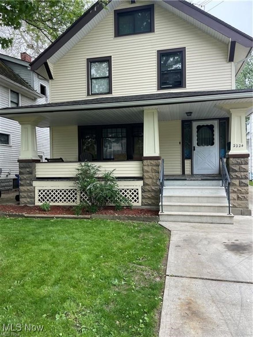 **Charming Colonial Home in Cleveland – Perfect for First-Time Buyers or Savvy Investors!**
Welcome to this delightful three-bedroom colonial, nestled on a serene street in the heart of Cleveland. This property offers an exceptional opportunity for first-time homeowners seeking a cozy abode or investors aiming to expand their portfolio with a reliable source of residual income.  As you approach the home, you'll be greeted by its classic colonial architecture, featuring a welcoming front porch that invites you to relax and enjoy the neighborhood ambiance. Step inside to discover a warm and inviting living space filled with natural light, showcasing beautiful hardwood floors and traditional moldings that add character and charm. The spacious living room seamlessly flows into the dining area, perfect for entertaining family and friends. The kitchen is functional and well-equipped, offering ample cabinetry and counter space for all your culinary adventures. With three generously sized bedrooms, there’s plenty of room for everyone to unwind. The bedrooms boast large windows, allowing for an abundance of natural light, and feature cozy carpeting for added comfort. One of the standout features of this property is the current tenant, providing immediate income potential for investors. The tenant has maintained the home well, ensuring a smooth transition for the new owner. Outside, the backyard is a peaceful retreat, ideal for summer barbecues or a quiet evening under the stars. The location is unbeatable, with easy access to major freeways, making commuting a breeze. Additionally, you’ll find a variety of shopping, dining, and entertainment options just a short drive away, providing convenience and lifestyle opportunities. Don’t miss out on this fantastic chance to make this charming colonial your own or to invest in a property with great income potential. Schedule your showing today and envision the possibilities this home has to offer!