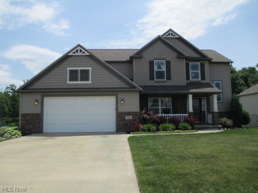 GREAT LOCATION for this 4 BR 3.5 BA home on a gorgeous lot in The Highland Reserves.  Enjoy the private back yard w/woods behind and an awesome pond view that lights up at night.  This one offers an oversized 2 car garage w/rear foyer that has custom shelving.  First floor bedroom and first floor office.  Large 19 x 14 eat-in kitchen that is open to the 2 story great room w/fireplace.  Large 17 x 13 master bedroom w/large walk-in closet and master bath w/double sinks.  You will love to entertain in the finished lower level.  Adds approx. 800 sq. ft. and features over sized windows, bar area w/tile floor, full bath and huge rec room.  The Highland Reserves offers sidewalks, lighted streets and located in the Lake Local school district.  This one is not only one to view online, but a must see in person.  Call Wes for a private showing!