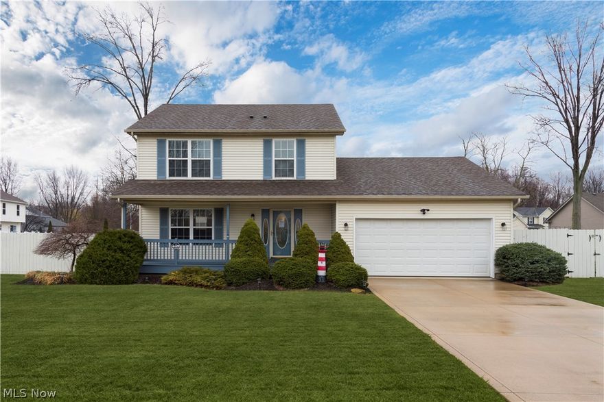 Beautifully maintained colonial in Sheffield lake situated on a double lot is only moments from Lake Erie. The home features 3 bedrooms, 3 baths, a partially finished basement with great updates all through the home. The outside features a fenced-in backyard with an above-ground pool and deck.  Recent updates include: Deck, Pool Filter, Bathroom Floor, all 2017, Stainless Steel Appliances, Carpet & Paint, all 2016.