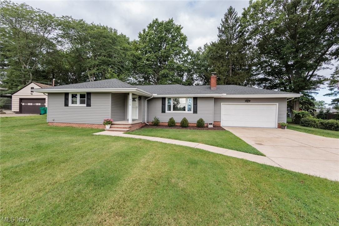 Move right in and enjoy this completely updated 3-bedroom, 2-bath ranch home where everything has been thoughtfully redone. Inside, you’ll find an open floor plan with gleaming hardwood floors, a spacious living area with a cozy fireplace, and a modern kitchen featuring granite countertops, a kitchen island, and appliances. The finished basement offers additional living space, storage, bathroom and laundry. Convenient access to the attached 2-car garage.
Recent updates include vinyl siding (2024), gutters with gutter guards (2024), hot water tank (2024), garbage disposal (2025), and a freshly painted garage (2025). Radon Mitigation System, Roof, Furnace and A/C (2017) - Double Hung & Double Pane windows (2017) -Stainless steel appliances (2017), providing peace of mind for years to come.
Step outside to relax or entertain on the deck overlooking the spacious backyard. This home is perfectly situated within walking distance to John Glenn Park & Playground and just minutes from shopping, dining, and I-77 for an easy commute.
With everything new and move-in ready, this home blends comfort, style, and convenience in one perfect package—schedule your private showing today!
