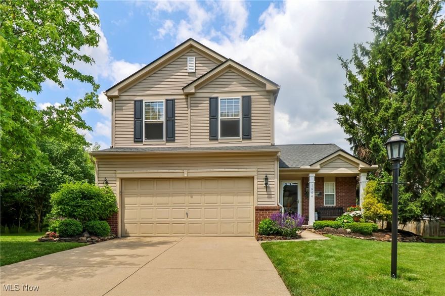 Welcome to 1064 Molland Dr. This beautiful 3-bedroom, 2.5-bath home offers comfort, space, and style. Step onto the inviting front porch and enter a light-filled family room with vaulted ceilings that create an open, airy feel. The kitchen features granite countertops, stainless steel appliances, island and plenty of prep space—perfect for cooking and gathering. Enjoy the convenience of first-floor laundry.  Retreat upstairs to the spacious primary suite, complete with vaulted ceilings, a walk-in closet, and private full bath. Two additional bedrooms and another full bath complete the second floor. The finished basement provides extra living space perfect for movie nights, playroom or hangout spot. Outside, the backyard is a true showstopper. An expansive deck with a built-in bar and barstools sets the stage for unforgettable entertaining. A charming pergola offers the perfect spot for a barbecue station, while the large, private yard is surrounded by mature trees along the left side, offering seclusion and serenity. A peaceful creek runs along the easement, adding to the tranquil setting. The oversized lot also includes a spacious shed—ideal for storage, a workshop, or even a she shed or man cave. Whether you’re hosting summer gatherings, relaxing under the stars, or simply enjoying nature, this backyard offers endless possibilities. Plus, the home is just a short walk to the community park, making it the perfect blend of privacy and convenience.  This 1 owner home is move-in ready and just waiting for new homeowners