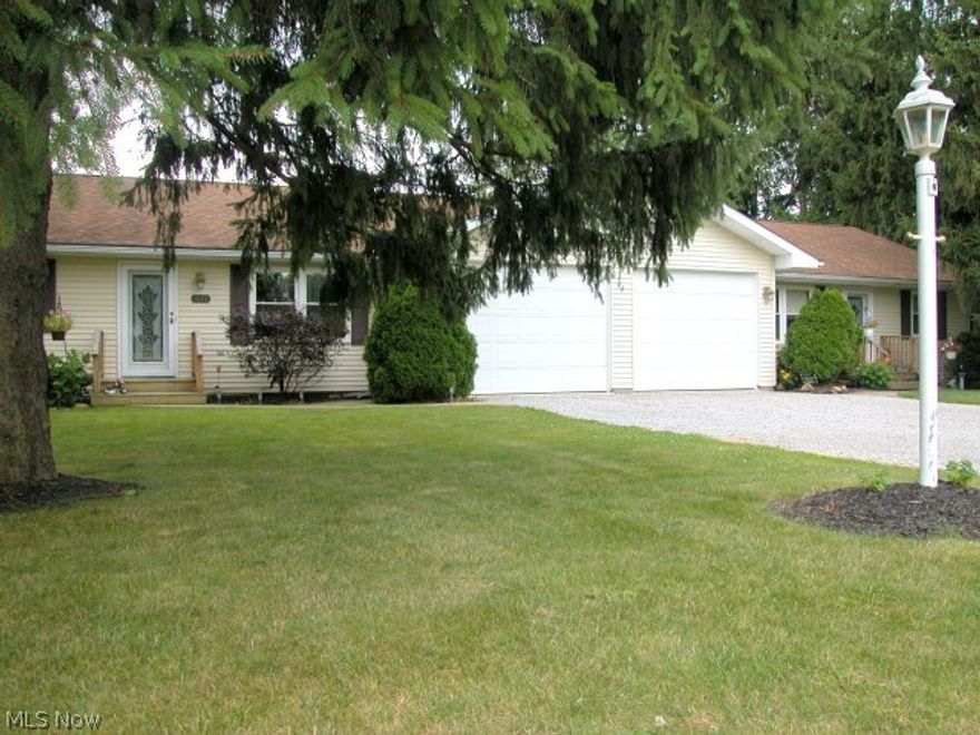 Newer side by side Duplex in Wooster's North end. Great opportunity for owner occupant or combined family.  Each unit has 2 Bedrooms, 2 Full Baths, Kitchen appliances, 1st Fl. Laundry, Garage, Full Basement partially finished with walk-out & Full Bath. Nice Balcony overlooks country setting, 32 x 24 Pole Building to rear of property.