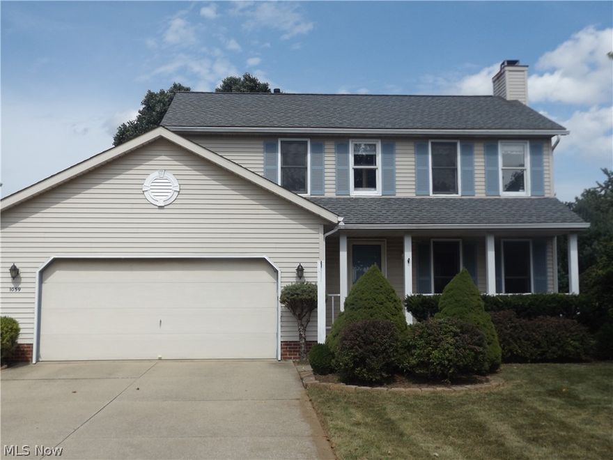 Fieldstone Subdivision.   Enjoy the benefits of this colonial built in 1994 with newer furnace, and water heater.  Roof is 12 years old.  3 bedrooms upstairs and a fourth bedroom in the partially finished basement.    Eat in kitchen with pantry and first floor office and half bath.   The extra large great room has a beautiful fireplace.   Slider doors off the eat in kitchen to a spacious deck