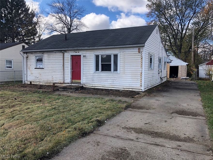 Investment Opportunity - Two Bedroom Ranch House - Garage - Public Utilities - Canton City - Stark Co. - ABSOLUTE AUCTION, all sells to the highest bidder on location. ONLINE BIDDING BEGINS SUNDAY, DECEMBER 3, 2023 – 12:00 PM and AUCTION LIVE ON-SITE BIDDING WILL BEGIN WEDNESDAY - DECEMBER 6, 2023 - 12:00 PM. Real estate features a two-bedroom ranch home built in 1951 with 1,000 SF of living area. The home is ready to be completely updated. The main level also has a kitchen with a dining area, living room, full bath, laundry room, and den. All utilities are currently off, property currently has no furnace or hot water tank. The property also has a cement driveway with a 20’X18’ garage with additional rooms added. Public utilities, 50’X129’ lot. Half-year real estate taxes are $742. The home will be open for viewing on auction day at 11:00 AM. Terms On Real Estate: 10% down auction day, balance due at closing. A 10% buyer’s premium will be added to the highest bid to establish the purchase price. Any desired inspections must be made prior to bidding. All information contained herein was derived from sources believed to be correct. Information is believed to be accurate but not guaranteed.