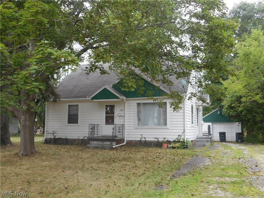 Fantastic investment opportunity!  Spacious rooms in this 4 bedroom, 2 full bath cape!  Good sized living room and bedrooms with plenty of closet space.  Eat in kitchen with built ins.  The second floor is very spacious offering 2 bedrooms and full bath.  Furnace approx. 8 years old and hot water tank approximately 4 years old.  Bring your finishing touches.  Being sold "as is".