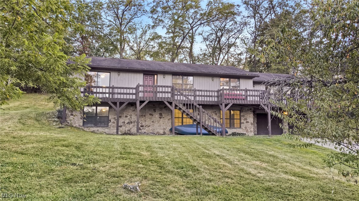 This lake home offers a perfect blend of comfort and outdoor living. Featuring 3 spacious bedrooms and 2.5 bathrooms, including a main floor bath with a Jacuzzi tub, this residence is ideal for relaxing and entertaining. Located on Seneca Lake, the property comes with a dock, granting easy access to water activities, as well as lake and park privileges for additional recreation.
The home boasts ample room and storage, with decks on the front and back—perfect for enjoying the scenic views. The primary bedroom and great room both provide direct deck access, enhancing indoor-outdoor flow. All appliances, including dishwasher, stove, refrigerator, microwave, washer, and dryer, are included.
Conveniently equipped with propane gas for the furnace and water tank, along with public water and sewer, this residence combines modern amenities with classic lakeside charm. The two-car garage, along with a spacious driveway, can accommodate over six vehicles, making it ideal for family and guests alike. Experience the perfect lakeside lifestyle in this beautifully maintained and thoughtfully equipped home. Annual MWCD lease rental $2350